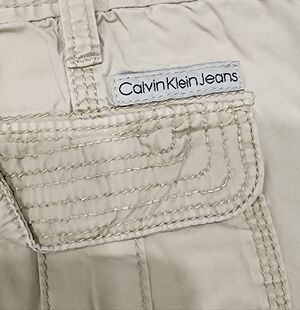 Calvin Klein Beige Cargo Shorts